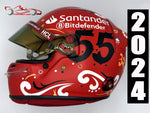 Carlos Sainz 2024 MEXICO GP Replica Helmet / Team Ferrari