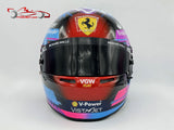 Carlos Sainz 2023 MIAMI GP Replica Helmet / Team Ferrari