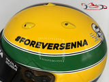 Sebastian Vettel 2024 Helmet / Tribute Senna & Ratzenberger