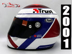 Jos Verstappen 2001 Replica Helmet / Team Orange Arrows