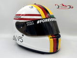 Sebastian Vettel 2024 Helmet / Tribute Senna & Ratzenberger