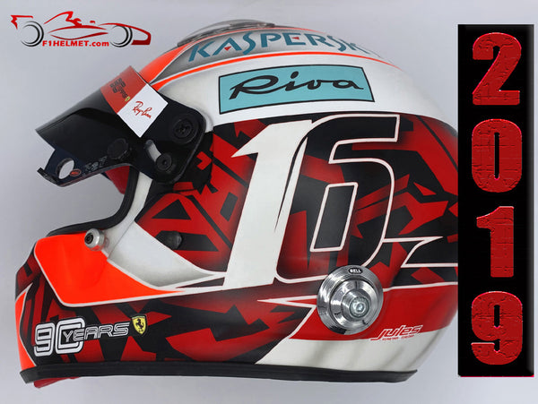Charles Leclerc 2019 SPA GP Replica Helmet / Team Ferrari