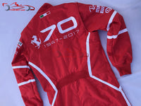 Vettel 2017 Racing Suit / Ferrari 70th Anniversary Monza GP - www.F1Helmet.com