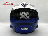 Kimi Raikkonen 2021 Abu Dahbi "Last Race" Helmet / Team Alfa Romeo
