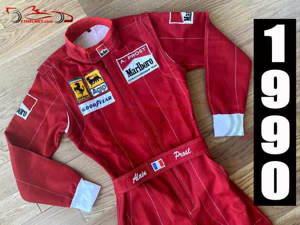 Alain Prost 1990 Replica racing suit / Ferrari F1