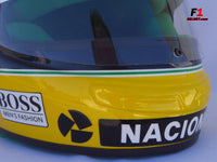Ayrton Senna 1990 Replica RHEOS Helmet / Mc Laren F1 - www.F1Helmet.com