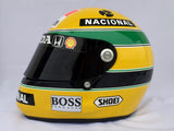 Ayrton Senna 1992 Replica SHOEI Helmet / Mc Laren F1 - www.F1Helmet.com
