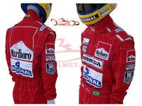 Ayrton Senna 1991 Replica racing suit / Mc Laren F1