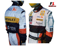 Fernando Alonso 2008 Replica racing suit / Renault F1 - www.F1Helmet.com
