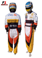 Fernando Alonso 2008 Replica racing suit / Renault F1 - www.F1Helmet.com
