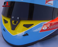 Fernando Alonso 2011 Replica Helmet / Ferrari F1 - www.F1Helmet.com