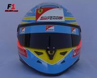 Fernando Alonso 2011 Replica Helmet / Ferrari F1 - www.F1Helmet.com