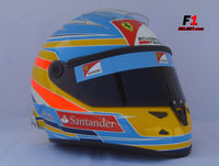 Fernando Alonso 2012 Replica Helmet / Ferrari F1 - www.F1Helmet.com