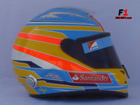 Fernando Alonso 2012 Replica Helmet / Ferrari F1 - www.F1Helmet.com