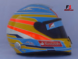 Fernando Alonso 2012 Replica Helmet / Ferrari F1 - www.F1Helmet.com