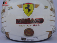 Fernando Alonso 2012 MONACO GP Replica Helmet / Ferrari F1 - www.F1Helmet.com