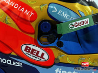 Fernando Alonso 2021 USA GP Helmet / Team Alpine