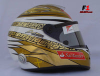 Fernando Alonso 2011 MONACO GP Replica Helmet / Ferrari F1 - www.F1Helmet.com
