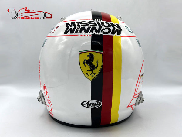 arai 2019 f1 helmet Sebastian Vettel 2019 Helmet / Team Ferrari