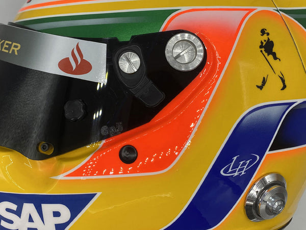 Casque Arai Helmet full size replica Lewis Hamilton 2008 Casque Arai Helmet full size replica Lewis Hamilton 2008
