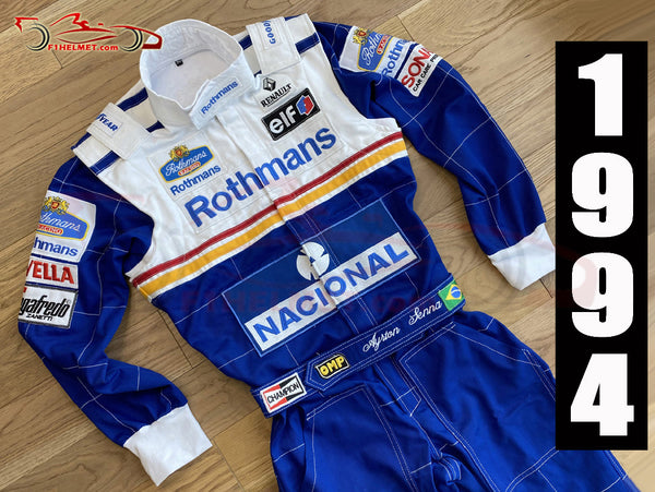 Ayrton Senna 1994 Replica racing suit / Williams F1