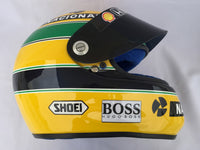 Ayrton Senna 1992 Replica SHOEI Helmet / Mc Laren F1 - www.F1Helmet.com