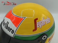 Ayrton Senna 1984 Replica Helmet / Toleman F1