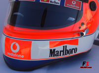 Rubens Barrichello 2005 Replica Helmet / Ferrari F1 - www.F1Helmet.com