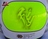 Rubens Barrichello 2009 Replica Helmet / Brawn F1 - www.F1Helmet.com