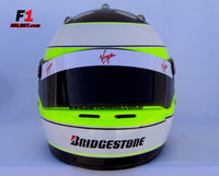 Rubens Barrichello 2009 Replica Helmet / Brawn F1 - www.F1Helmet.com