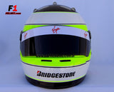 Rubens Barrichello 2009 Replica Helmet / Brawn F1 - www.F1Helmet.com