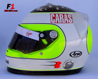 Rubens Barrichello 2009 Replica Helmet / Brawn F1 - www.F1Helmet.com
