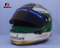 Rubens Barrichello 2010 Helmet 300 Grand Prix / Brawn F1 - www.F1Helmet.com