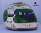 Rubens Barrichello 2010 Helmet 300 Grand Prix / Brawn F1 - www.F1Helmet.com