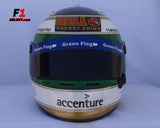 Rubens Barrichello 2010 Helmet 300 Grand Prix / Brawn F1 - www.F1Helmet.com