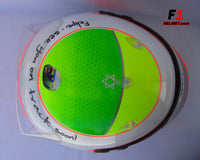 Rubens Barrichello 2009 Massa TRIBUTE Helmet / Brawn F1 - www.F1Helmet.com