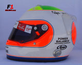 Rubens Barrichello 2009 Massa TRIBUTE Helmet / Brawn F1 - www.F1Helmet.com