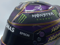 Lewis Hamilton 2020 Replica Helmet / Abu Dhabi / Team AMG