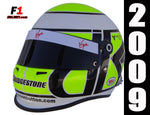 Jenson Button 2009 Replica Helmet / Brawn GP F1 - www.F1Helmet.com
