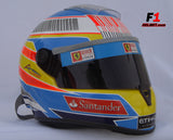 Fernando Alonso 2010 Replica Helmet / Ferrari F1 - www.F1Helmet.com