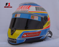 Fernando Alonso 2010 Replica Helmet / Ferrari F1 - www.F1Helmet.com