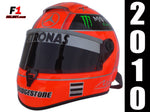Michael Schumacher 2010 Replica Helmet / Mercedes Benz F1 - www.F1Helmet.com