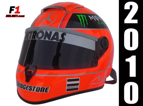 Michael Schumacher 2010 Replica Helmet / Mercedes Benz F1 - www.F1Helmet.com