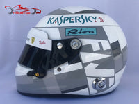 Sebastian Vettel 2018 MONZA GP Replica Helmet / Ferrari F1 - www.F1Helmet.com