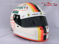 Sebastian Vettel 2018 Replica Helmet / Ferrari F1 - www.F1Helmet.com