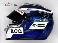 Kimi Raikkonen 2021 Abu Dahbi "Last Race" Helmet / Team Alfa Romeo