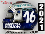 Charles Leclerc 2021 MONACO GP Helmet / Team Ferrari