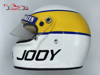 Jody Scheckter 1979 replica Helmet / Ferrari F1