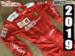 Leclerc 2019 Scuderia Ferrari 90 Years Replica racing suit / Team Ferrari