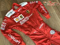 Leclerc 2019 Scuderia Ferrari 90 Years Replica racing suit / Team Ferrari